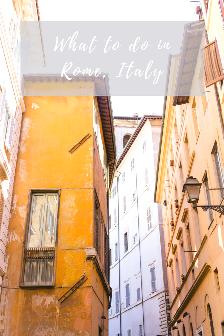 what to do in rome italy