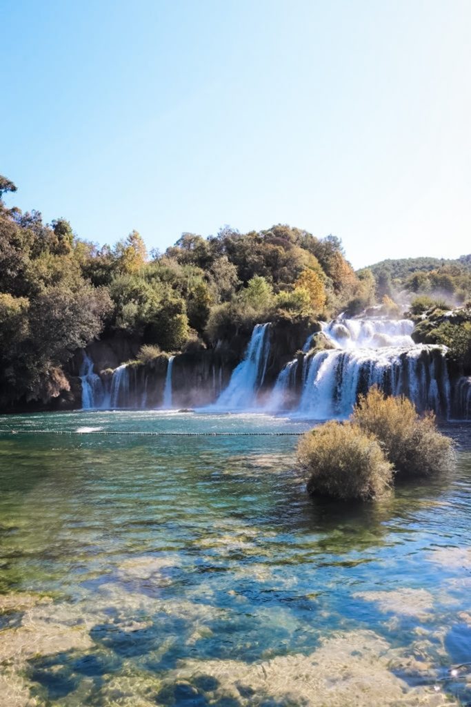 zadar croatia waterfalls