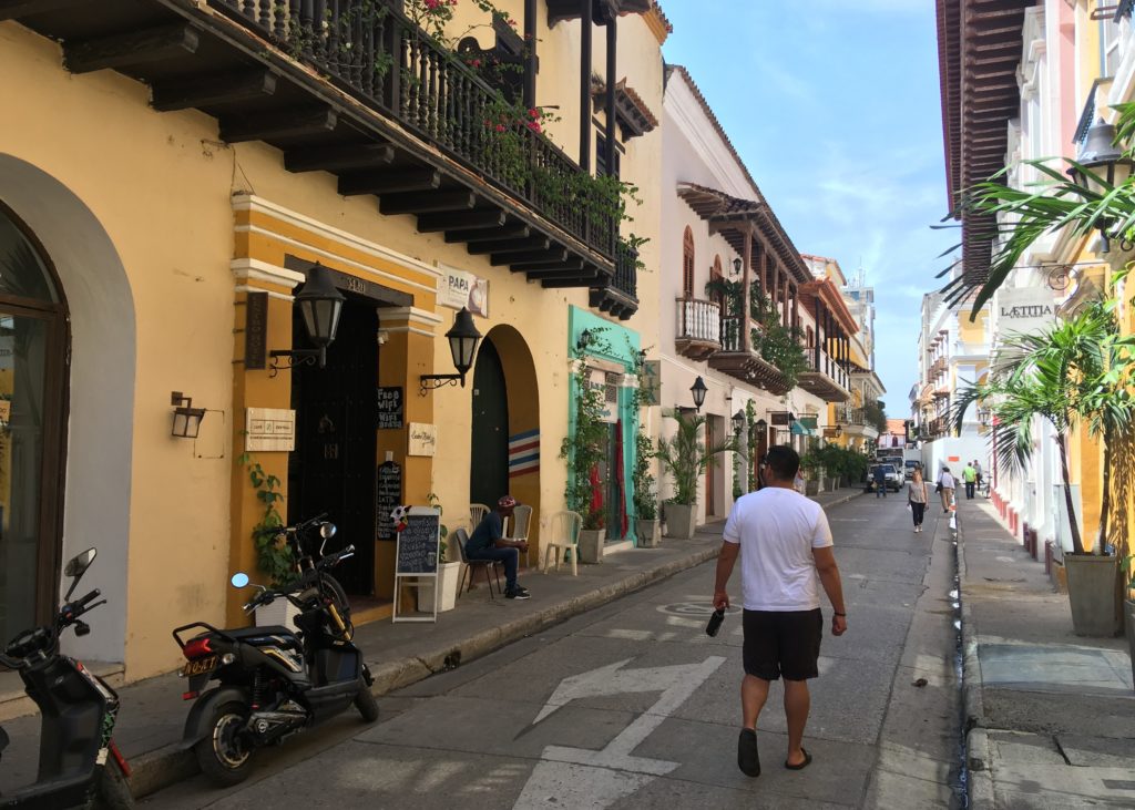 streets of cartagena