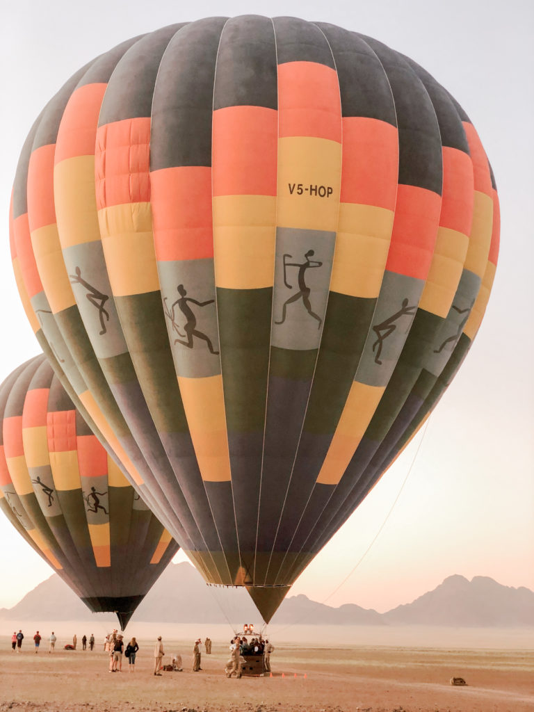 hot air baloons namibia