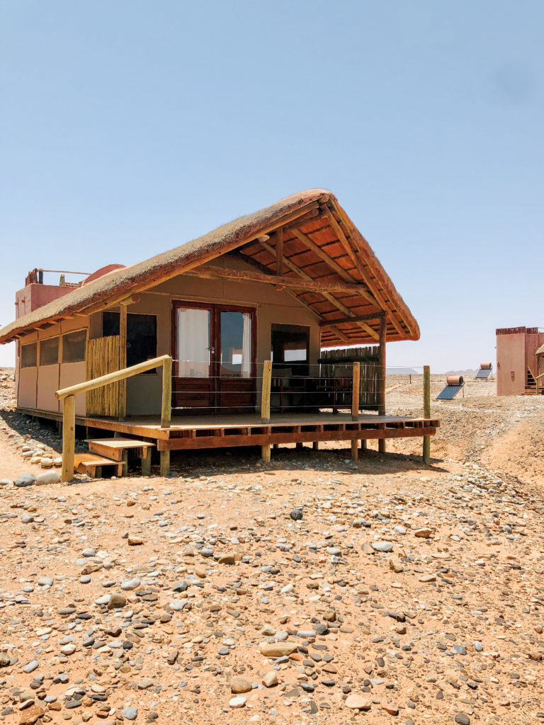 cabin in namibia desert