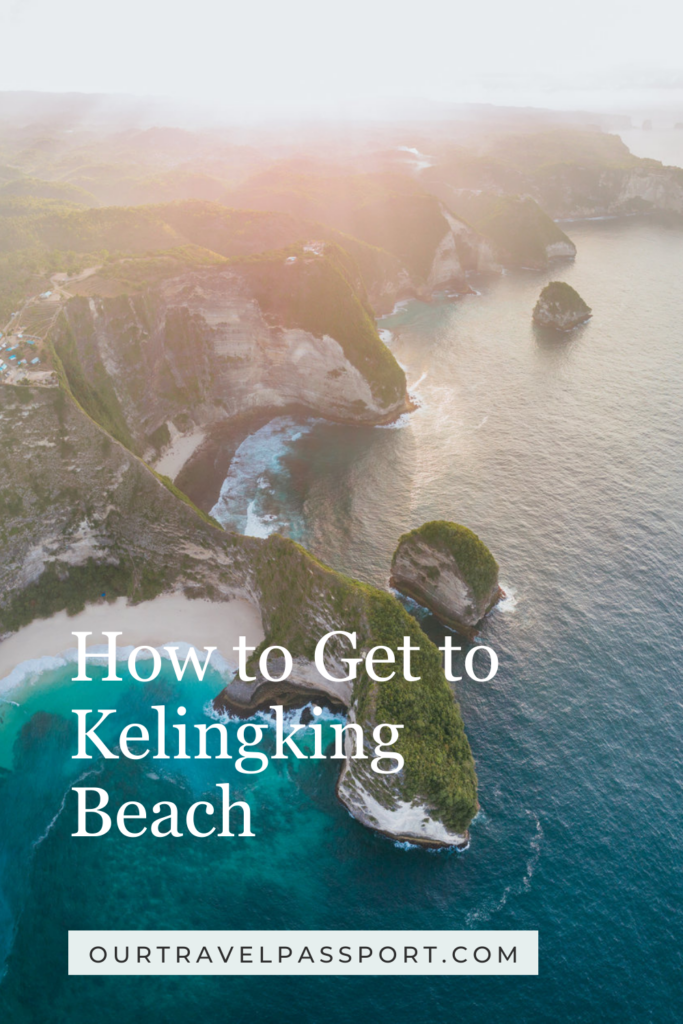 how to get to kelingking beach